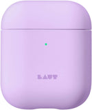 LAUT PASTELS for AirPods 1/2 Violet, Polycarbonate, Charging Case, Apple AirPods 1/2