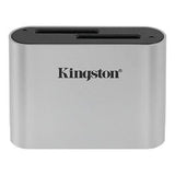 KINGSTON USB 3.2 Gen1 Workflow Dual-Slot SDHC/SDXC UHS-II Card Reader