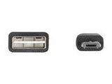 LANBERG CA-USBM-12CC-0018-BK Lanberg cable USB Micro-B(M)->A(M) 2.0 Easy-USB 1.8m Black