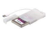 I-TEC USB 3.0 Advance MySafe Easy Enclosure 6.4cm 2.5inch External Enclosure for SATA HDD itegrated cable white