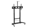 TECHLY Floor Stand Height Adjustable 2 Shelves LCD / LED 52-110inch