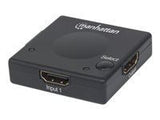 MANHATTAN 1080p 2-Port HDMI Switch black Automatic and Manual Switching