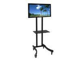 TECHLY Mobile TV stand/trolley for LED/LCD/PDP 32-70inch 40kg with shelf