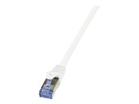 LOGILINK CQ4071S LOGILINK - Cat.6A Patch cable made from Cat.7 raw cable, white, 5m