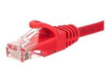 NETRACK BZPAT1P5UR Netrack patch cable RJ45, snagless boot, Cat 5e UTP, 1.5m red