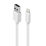 Acme Cable CB1031W 1 m, White, Lightning, USB A