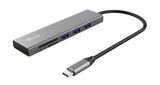 I/O HUB USB-C 3PORT HALYX/24191 TRUST