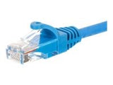 NETRACK BZPAT36B Netrack patch cable RJ45, snagless boot, Cat 6 UTP, 3m blue