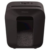Fellowes Powershred LX25M Black, 11.5 L, Credit cards shredding, Mini-Cut Shredder, Paper handling standard/output 6 sheets per pass, Warranty 24 month(s)