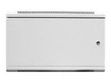DIGITUS DN-W19 06U/450/MD Wallmount cabinet 6U 600x450mm grey RAL 7035