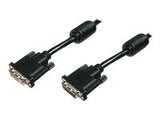 ASSMANN DVI-D digital extension cable M/F 24+1 2xshielded full HD Dual Link 2560x1600 at 60Hz AWG28 2m bulk black