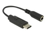 DELOCK Audio Adapter USB Type-C male > Stereo Jack female 14 cm