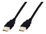 ASSMANN USB connection cable type A M/M 1.8m USB 2.0 compatible bl