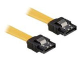 DELOCK Cable SATA 6Gb/s 30cm straight/straight metal