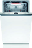 Bosch Serie 6 Dishwasher SPV6ZMX23E Built-in, Width 45 cm, Number of place settings 10, Number of programs 6, Energy efficiency class C, Display, AquaStop function, Grey