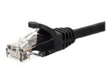 NETRACK BZPAT1UK patch cable RJ45 snagless boot Cat 5e UTP 1m black