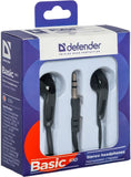 DEFENDER In-ear headphones Basic 610 black