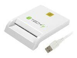 TECHLY 029150 Techly Compact USB 2.0 Smart card reader, writer white