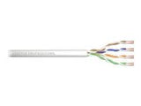 DIGITUS CAT 5e U-UTP patch cable raw length 305m paper box AWG 26/7 PVC simplex color grey