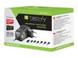 TECHLY 301931 Techly Universal power adapter 3-12V 1A 12W with 7 removable plugs