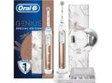 Oral-B Toothbrush Genius 10000N Rechargeable, For adults, Number of brush heads included 1, Rose Gold Dragon Fly