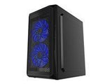 GEMBIRD CCC-FORNAX-970B Gaming design PC case 3 x 12 cm fans blue