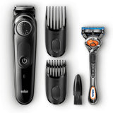 Braun Beard trimmer BT5042 Operating time (max) 100 min, Number of length steps 39, Step precise 0.5 mm, Lithium Ion, Black, Cordless