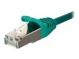 NETRACK BZPAT025FG Netrack patch cable RJ45, snagless boot, Cat 5e FTP, 0.25m green