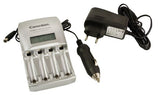 Camelion Ultra Fast Battery Charger BC-0907 1-4 AA/AAA Ni-MH Batteries, Pulse Charging Technology