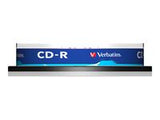 VERBATIM CD-R 80 min. / 700 MB 52x 10-pack spindle DataLife Plus, extra protection surface