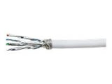 LOGILINK CPV0041 LOGILINK - Bulk Patch Cable S/FTP Cat.7 Cu PrimeLine, LSOH white, 100m