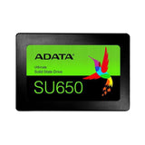 SSD|ADATA|SU650|1TB|SATA 3.0|Write speed 450 MBytes/sec|Read speed 520 MBytes/sec|2,5