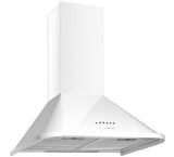 CATA Hood NEBLIA 600 WH Wall mounted, Energy efficiency class C, Width 60 cm, 645 m�/h, Mechanical control, Halogen, White