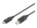 ASSMANN USB Type-C connection cable type C to B M/M 1.8m 3A 480MB 2.0 Version CE bl