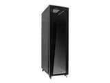 NETRACK 019-420-612-012-Z server cabinet RACK 19inch 42U/600x1200mm ASSEMBLED glass door - black