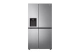 LG Refrigerator GSLV70PZTM Energy efficiency class F, Free standing, Side by side, Height 179 cm, No Frost system, Fridge net capacity 416 L, Freezer net capacity 219 L, 36 dB, Platinum Silver
