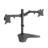 LOGILINK BP0099 Dual monitor stand 17â€“32inch steel arm length each 390mm