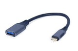 GEMBIRD A-USB3C-OTGAF-01 USB-C to OTG AF adapter space grey