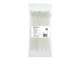 QOLTEC 52203 Zippers Qoltec   4.8*200   100szt   nylon UV   White
