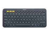 LOGITECH K380 Multi-Device Bluetooth Keyboard Dark Grey INTNL (US)