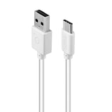 Acme Cable CB1041W 1 m, White, USB A, Type-C