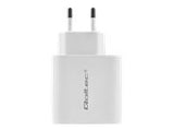 QOLTEC 51718 Charger 42W 5-20V 2.4-3A USB type C PD USB White