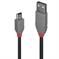 CABLE USB2 A TO MINI-B 1M/ANTHRA 36722 LINDY