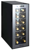 Camry Wine Cooler CR 8068 Energy efficiency class G, Free standing, Bottles capacity Up to 12 bottles, Black