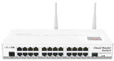MikroTik Cloud Router Switch CRS125-24G-1S-2HND-IN Managed, Rack mountable, 1 Gbps (RJ-45) ports quantity 24, SFP ports quantity 1, Passive PoE ports quantity 1x POE-in, License level 5, 802.11b/g/n