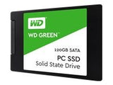 SSD|WESTERN DIGITAL|Green|120GB|SATA 3.0|TLC|Read speed 545 MBytes/sec|2,5"|MTBF 1000000 hours|WDS120G2G0A