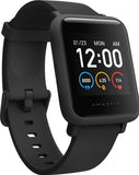 Amazfit Bip S Lite  Smart watch, GPS (satellite), AMOLED Display, Touchscreen, Heart rate monitor, Activity monitoring 24/7, Waterproof, Bluetooth, Charcoal Black