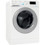 INDESIT Washing machine with Dryer BDE 761483X WS EE N Energy efficiency class D, Front loading, Washing capacity 7 kg, 1351 RPM, Depth 54 cm, Width 59.5 cm, Display, Drying system, Drying capacity 6 kg, White