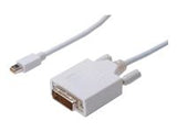 ASSMANN DisplayPort adapter cable mini DP - DVI(24+1) M/M 1.0m DP 1.1a compatible CE wh