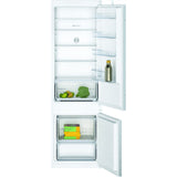 Bosch Serie 2 Refrigerator KIV87NSF0 Energy efficiency class F, Built-in, Combi, Height 177 cm, Fridge net capacity 200 L, Freezer net capacity 70 L, 39 dB, White